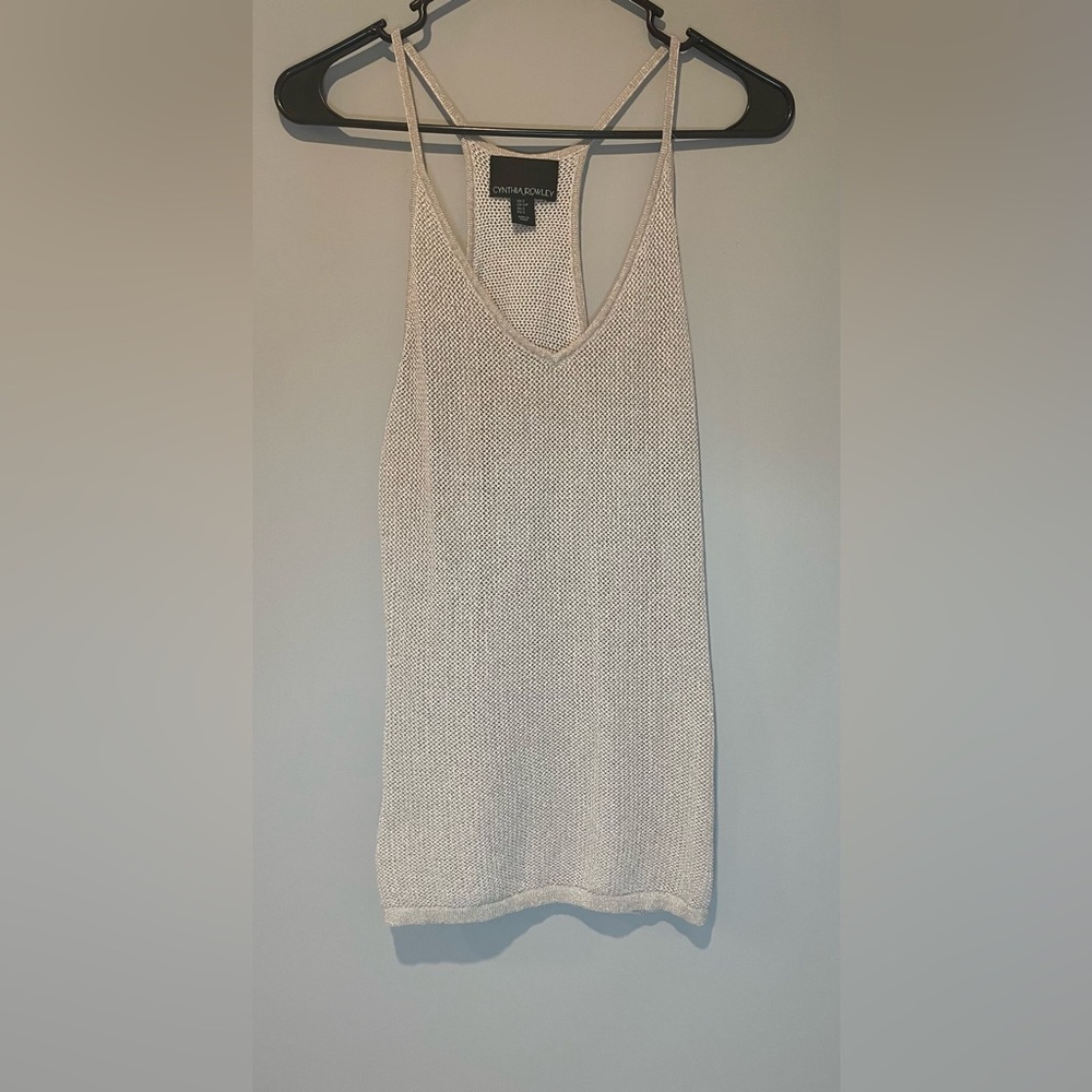 Cynthia Rowley Shimmer Tank.